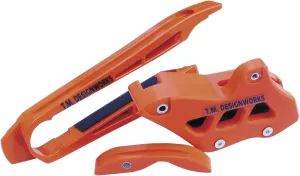 TM Designworks Dirt Cross Chain Slider Orange for Husaberg KTM