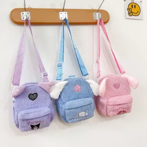 Today Plush Heart Cute Large Capacity Crossbody Bags