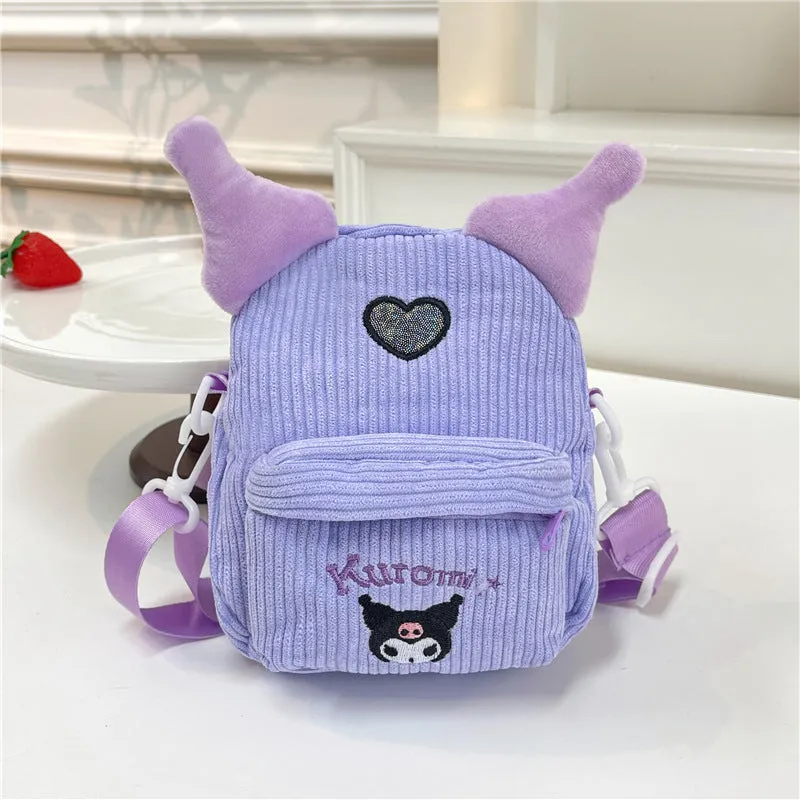 Today Plush Heart Cute Large Capacity Crossbody Bags