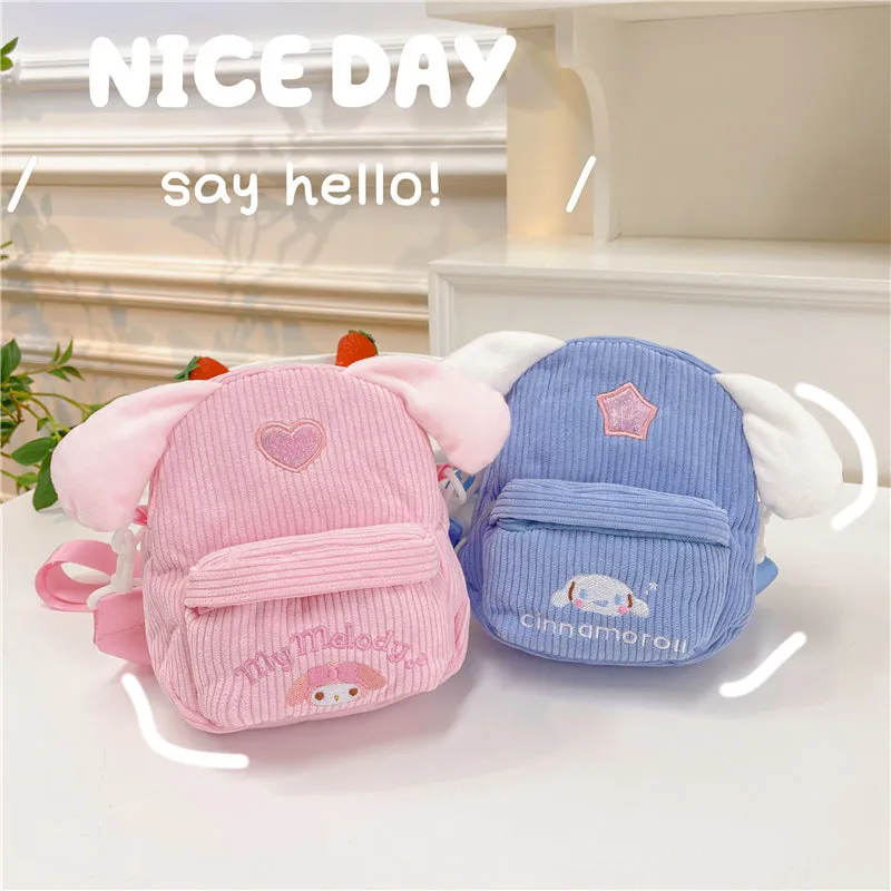 Today Plush Heart Cute Large Capacity Crossbody Bags