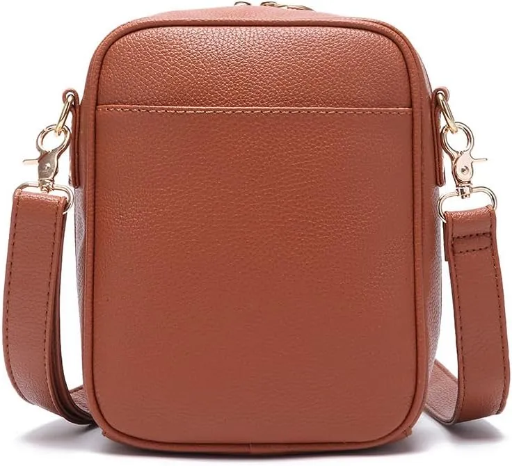 Tojoyride Crossbody Bag, Small Leather Crossbody Bags with Card Slots, Crossbody Purses for Women
