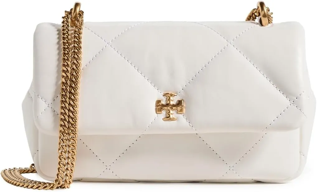 Tory Burch Women's Mini Kira Diamond Flap Bag