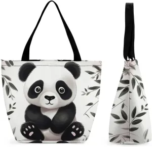 Tote Bag Reusable Grocery Bag Foldable Shopping Bag Extra Large Shoulder Bag Rooster Tote Bag for Travel Work