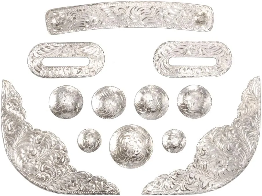 Tough 1 Royal King Saddle Silver Set 2