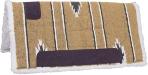 Tough 1 Square Saddle Pad/Fleece Bottom