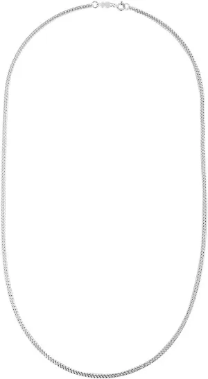 TOUS Sterling Silver Curb Chain Necklace