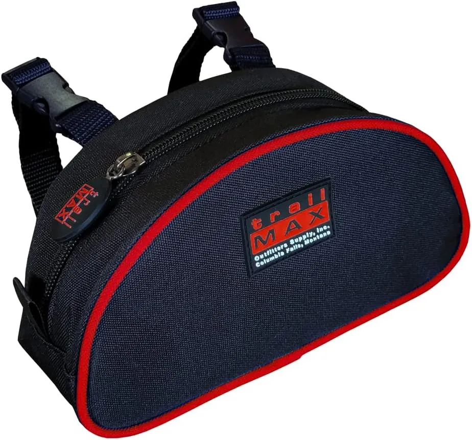 TrailMax Horn Saddle Bag & Pommel Pocket Saddle Bag Combo; Horn & Pommel Saddle Bag Combo for Horses; Saddle Bags for Western & Endurance Saddles; Trail Riding Saddle Bags