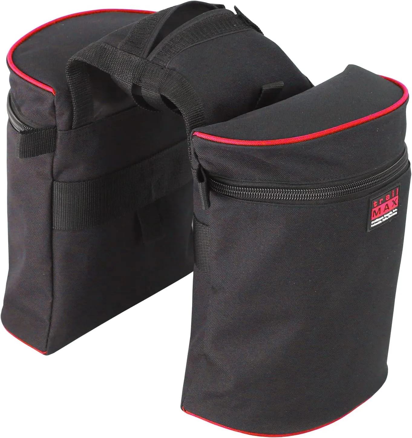 TrailMax Horn Saddle Bag & Pommel Pocket Saddle Bag Combo; Horn & Pommel Saddle Bag Combo for Horses; Saddle Bags for Western & Endurance Saddles; Trail Riding Saddle Bags