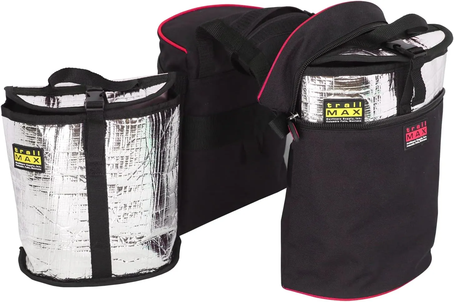 TrailMax Horn Saddle Bag & Pommel Pocket Saddle Bag Combo; Horn & Pommel Saddle Bag Combo for Horses; Saddle Bags for Western & Endurance Saddles; Trail Riding Saddle Bags
