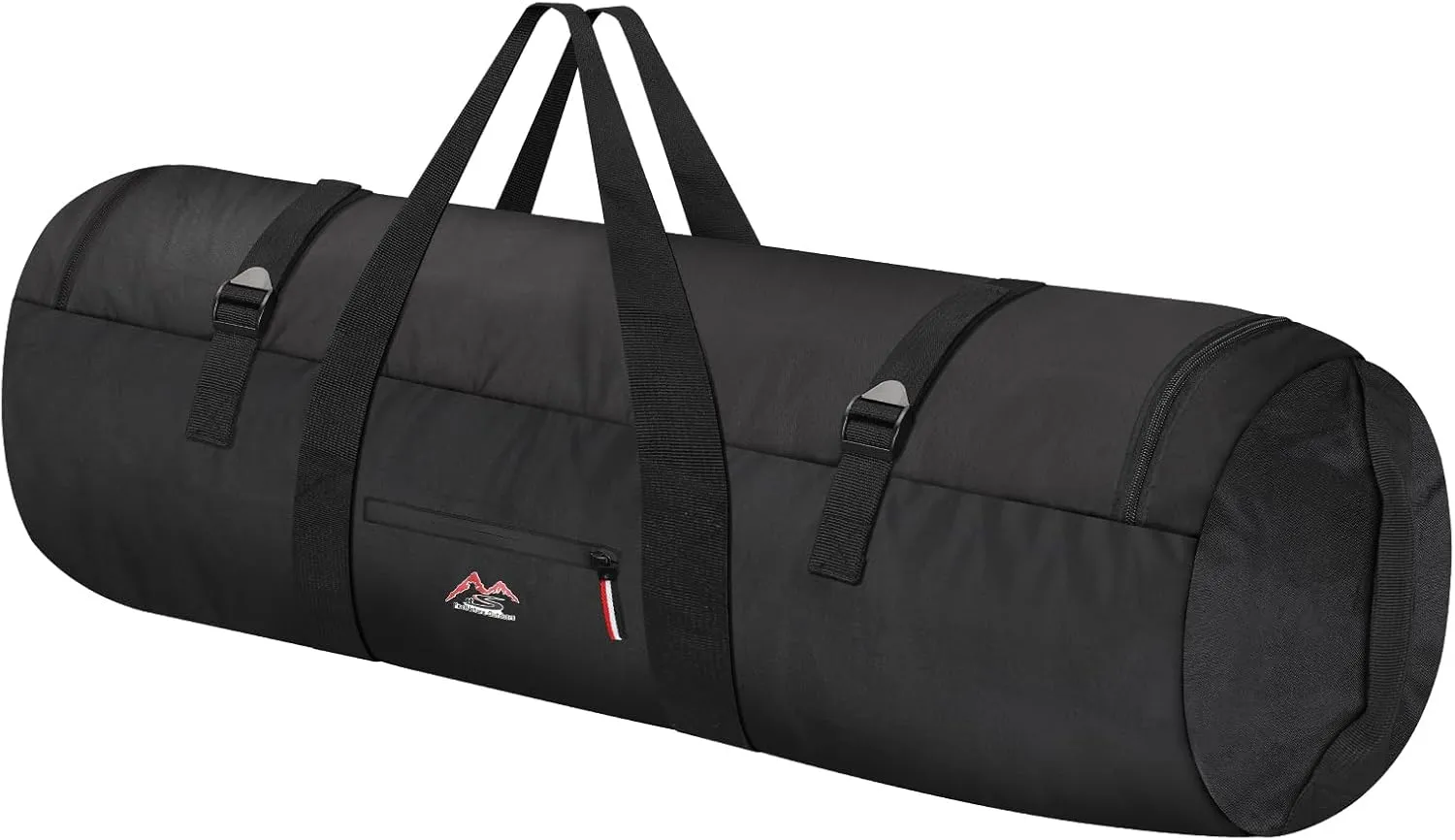 Travel Duffel Bag 37L/63L/125L Oversized Duffel Bag, Upgrade Zipper, Durable and Waterproof, Suitable for Camping Bag Travel Storage Bag Tent StorageBag Sports Equipment Bag (Black, XL，125L)