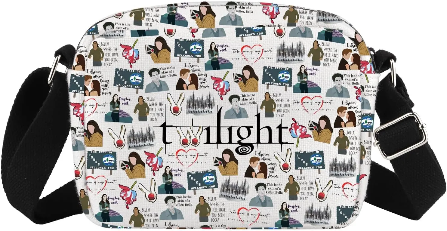 Twili Movie Inspired Crossbody Bag Edward Bella Gift Vampire Fans Gift Forks Washington Gift