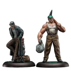 Two-Face Gangsters Knight Models Painted Miniature Wargaming Figure Pre-Sale | Art Painting Level