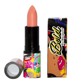 Ultra Smooth Satin Soft Peachy Pink Lipstick, Gifts for Mom & Her | Longwear, Smudge Proof, Hydrating and Moisturizing Formula, Paraben & Cruelty-Free, 0.14 Oz (Powder Muave)