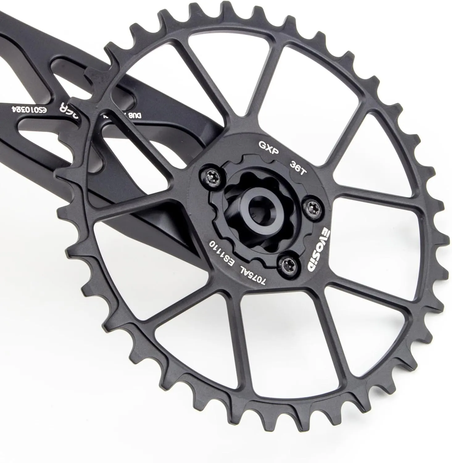 Ultralight Mountain Bike Chainring Direct Mount 3mm Offset 32T/34T/36T/38T Narrow Wide Chainwheel 7075 CNC Tooth Chainring Disc for MTB GXP