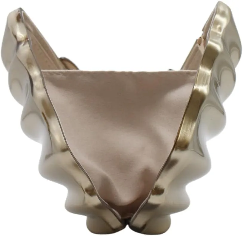 UMREN Seashell Chain Shoulder Bag for Women Acrylic Evening Clutch Bag Glitter Marble Purse Handbag for Wedding Party Prom