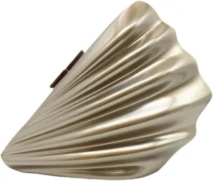 UMREN Seashell Chain Shoulder Bag for Women Acrylic Evening Clutch Bag Glitter Marble Purse Handbag for Wedding Party Prom