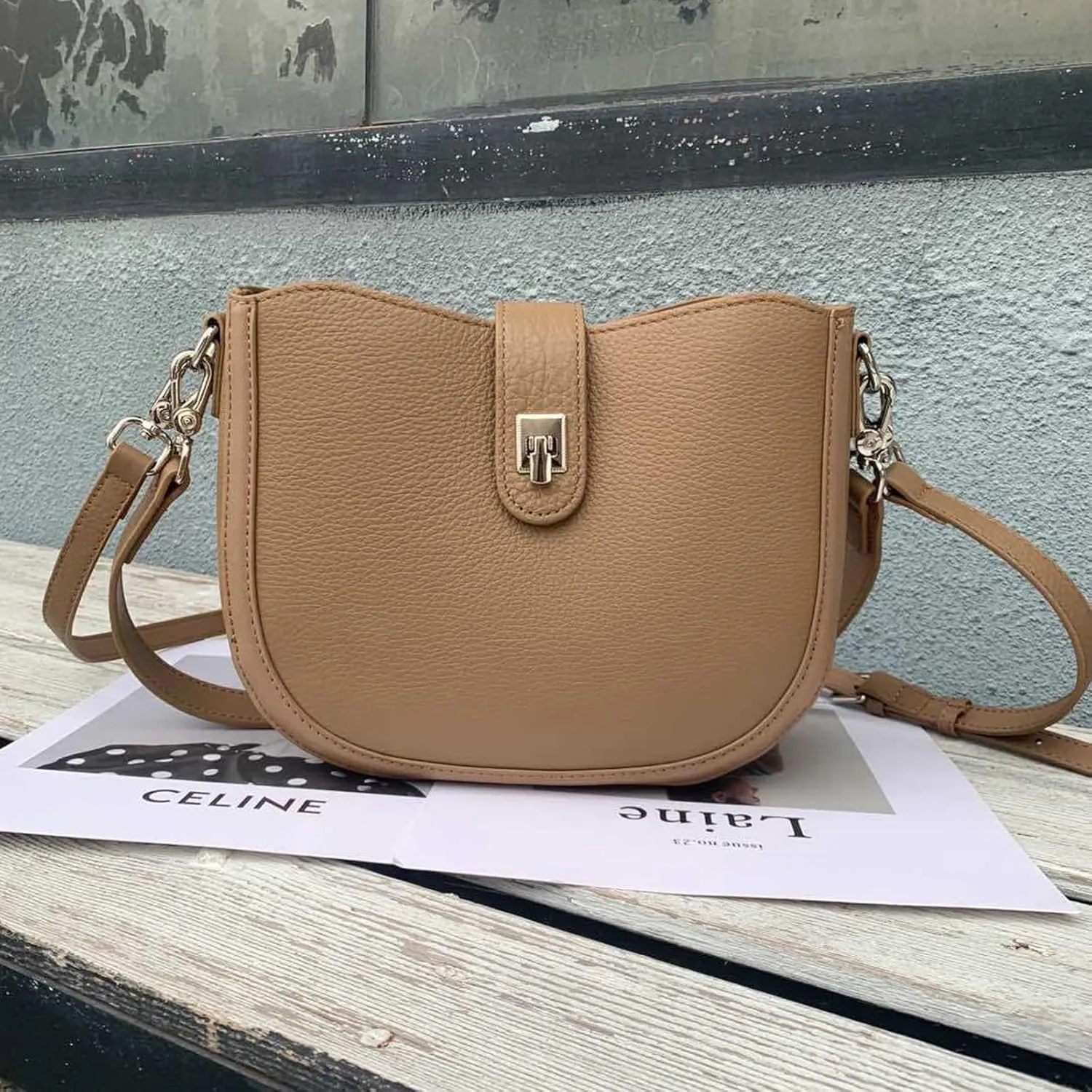 Underarm saddle bag for Women,vegan genuine shoulder bag,Trendy crossbody bag,purse.