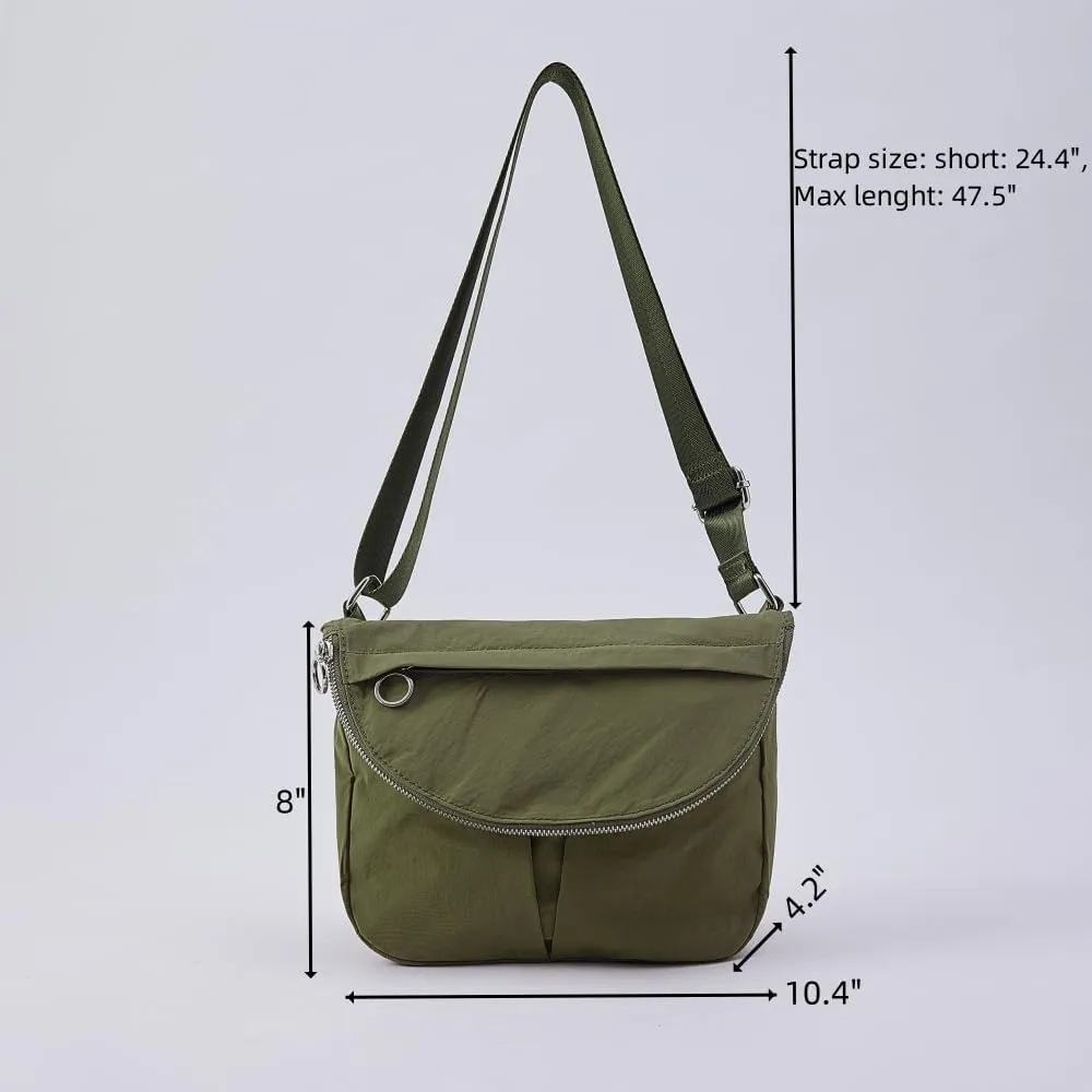 VAKAER Crossbody Purse for Women, 5L Casual Festival Bag With Adjustable Strap Women's Shoulder Handbags for Travel Workout