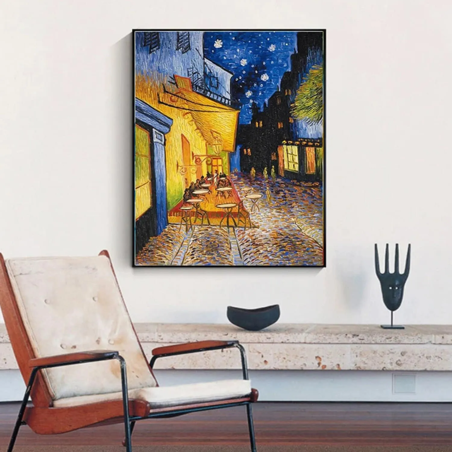 Van Gogh Style Cafe Terrace Night 100% Hand Painted Art