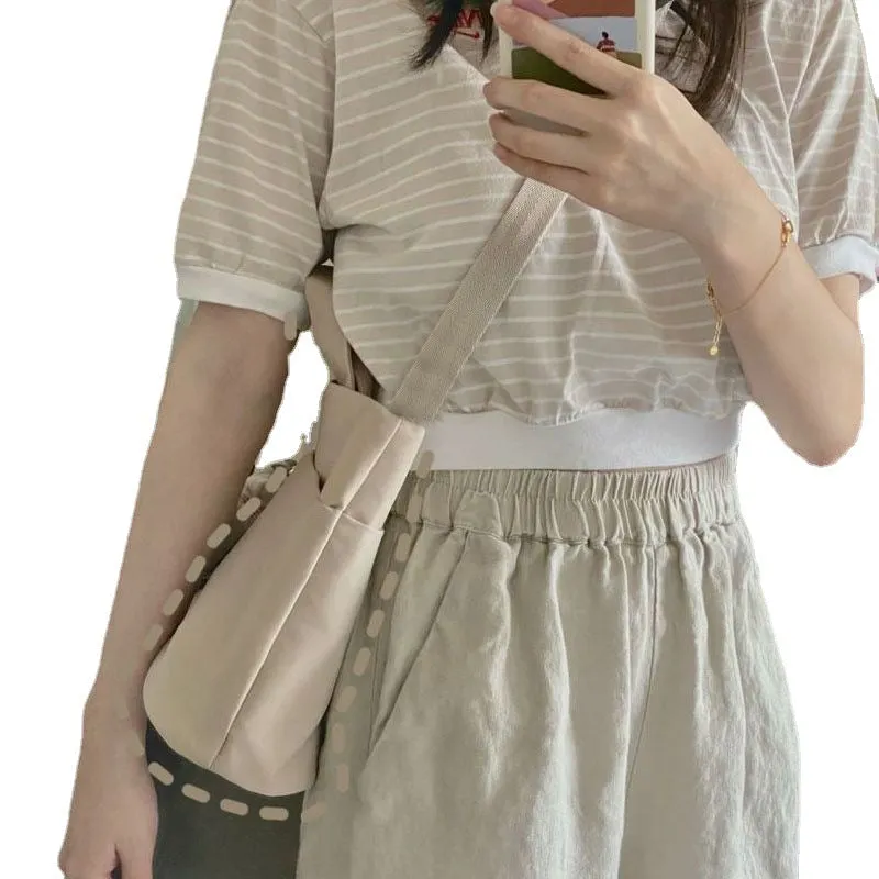 Versatile Large Capacity Female Storage One Crossbody Bags