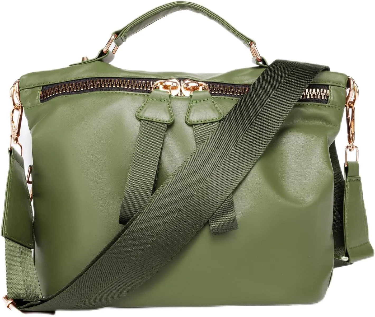VGOAL Crossbody Bags for Women, Large-Capacity Women Handbag Casual Lightweight Travel Shopping Waterproof Shoulder Bag
