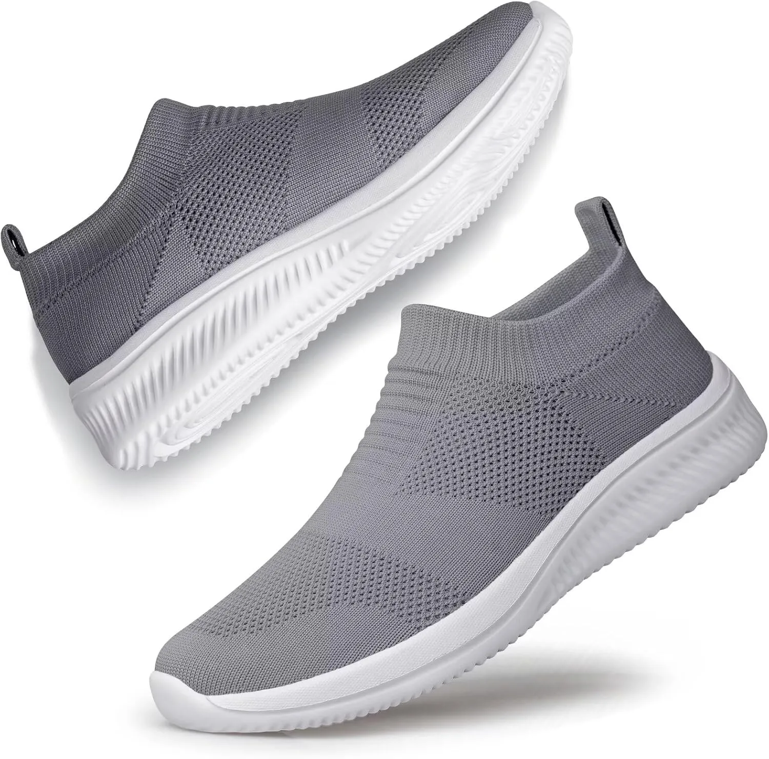 vibdiv Walking Shoes Women Casual Sock Sneakers Lightweight Comfy Breathable Pull-on Zapatillas de Mujer
