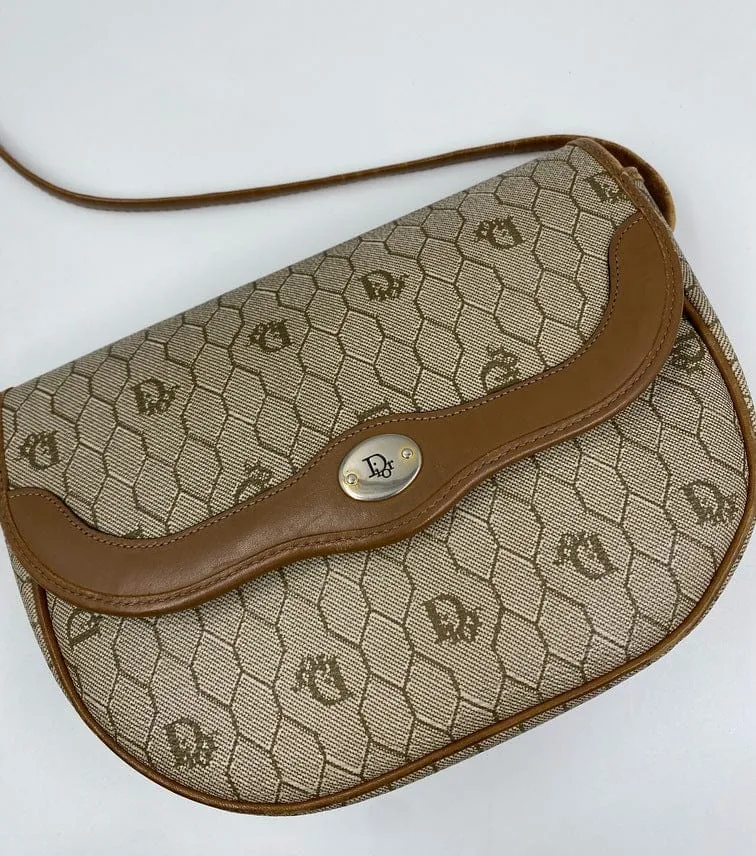 Vintage Dior Honeycomb Crossbody