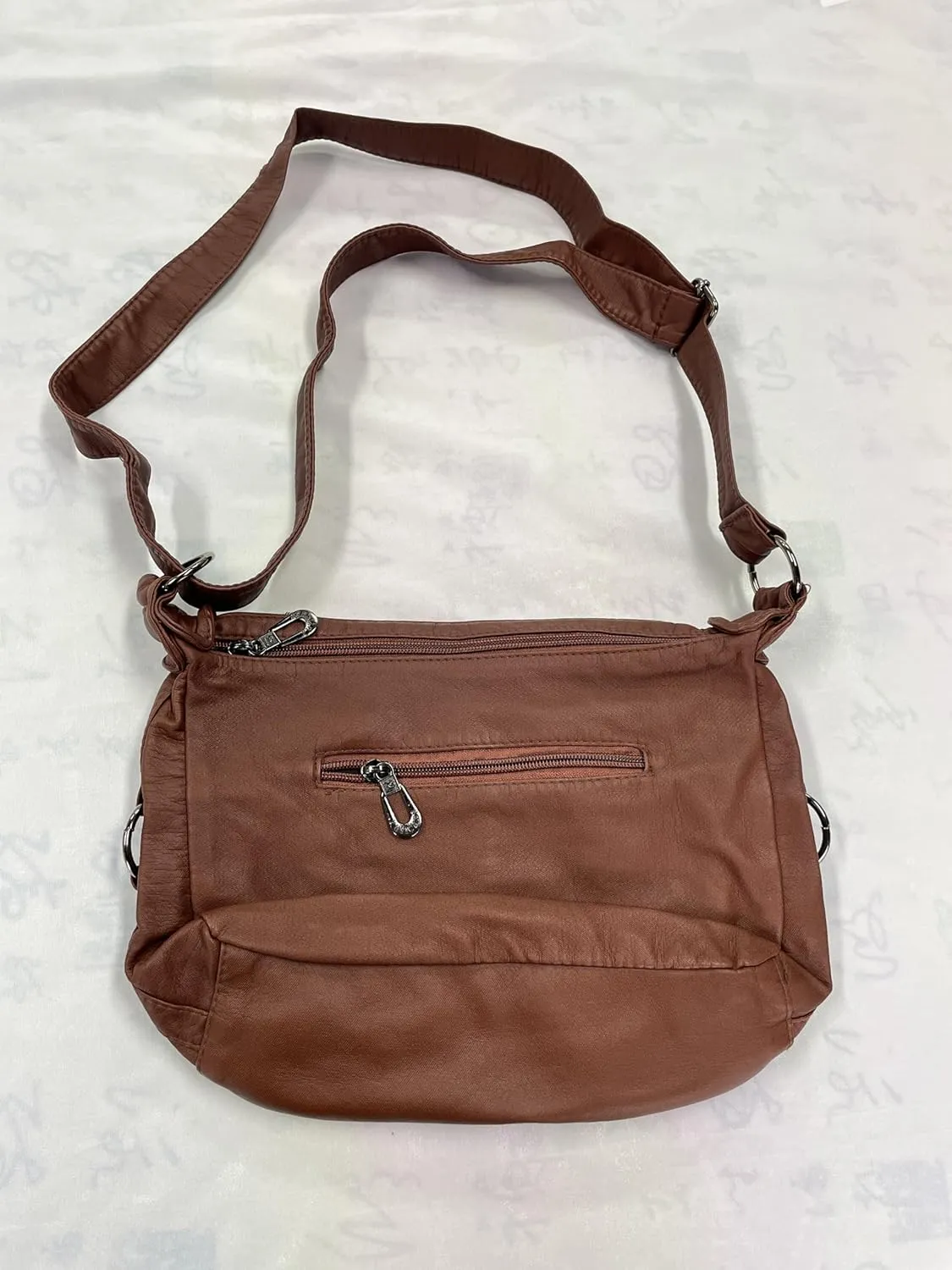 Vintage Y2K Crossbody Bag for Women- Adjustable Strap, Retro Button Design, Multi-Pocket PU Leather Bag