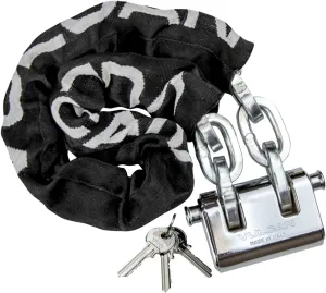 VULCAN Security Chain and Lock Kit - Premium Case-Hardened - 3/8 Inch x 3 Foot ( /-2 Inches) - Chain Cannot Be Cut with Bolt Cutters or Hand Tools