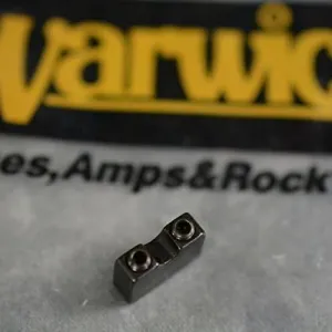 Warwick Bass Wide Black Bridge Saddle Normal Spaced Part