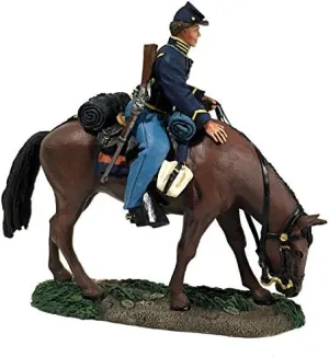 W.Britains American Civil War 31277 Union Federal Cavalry Trooper No.1 1:30 Scale Pewter