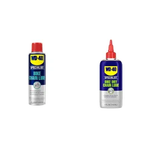 WD-40 Specialist Bike Chain Lube and Dry Chain Lube, 6 OZ and 4 OZ