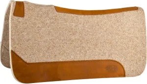 Weaver Equine Contoured Wool Blend Felt Saddle Pad