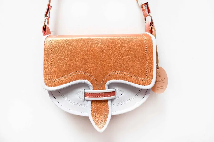 Western Cowboy Style Crossbody Leather Carriel Bag in Vibrant Colors