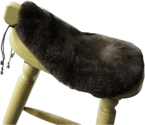 Western Merino Sheepskin Saddle Seat Saver Wool Saddle Cover Fleece Horse Pad
