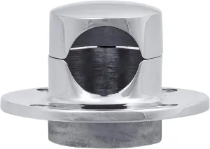 White Water AS7520S Stainless Hinged Round Chain/Rope Deck Pipe
