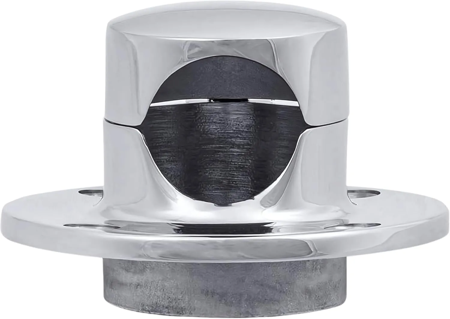 White Water AS7520S Stainless Hinged Round Chain/Rope Deck Pipe