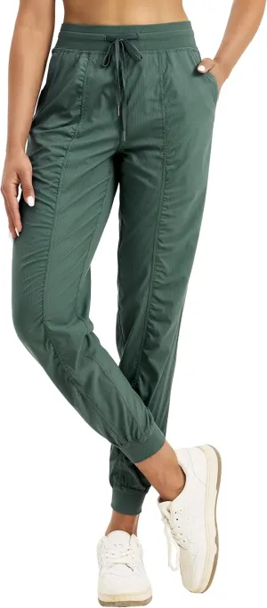 Willit Women's Workout Jogger Studio Track Athletic Pants Hiking Casual Pants with Pockets Lightweight