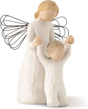 Willow Tree Guardian Angel, Sculpted Hand-Painted Figure