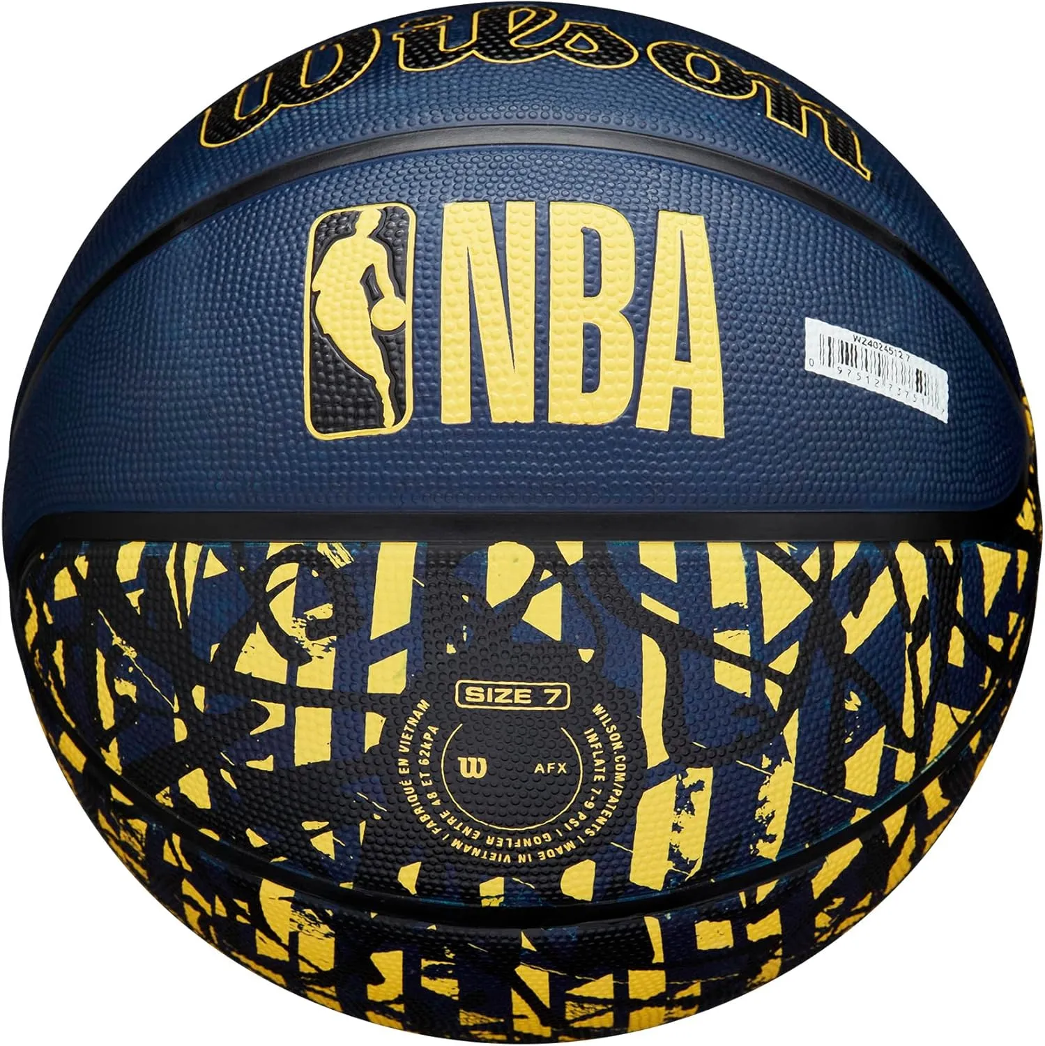 WILSON NBA Team Graffiti Basketballs - Size 7-29.5"