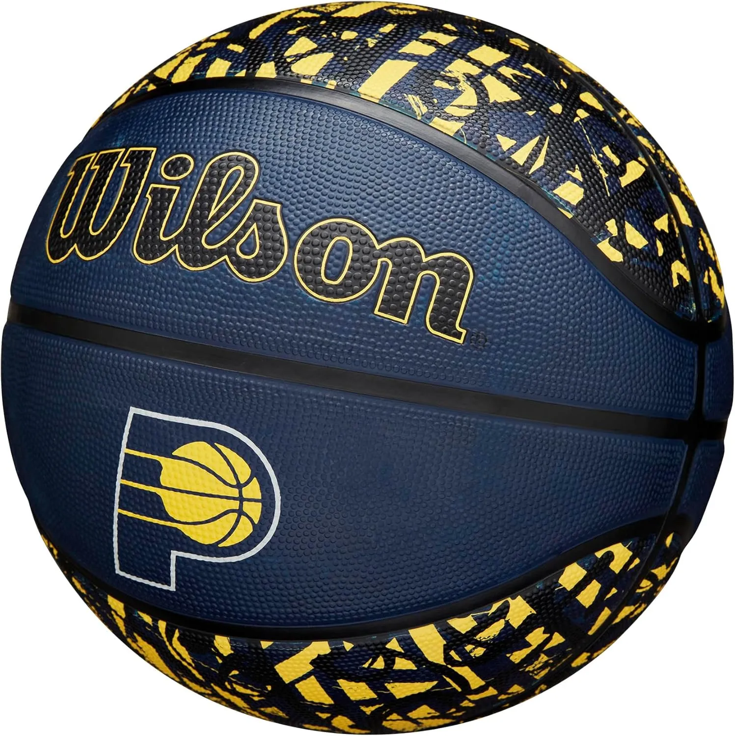 WILSON NBA Team Graffiti Basketballs - Size 7-29.5"