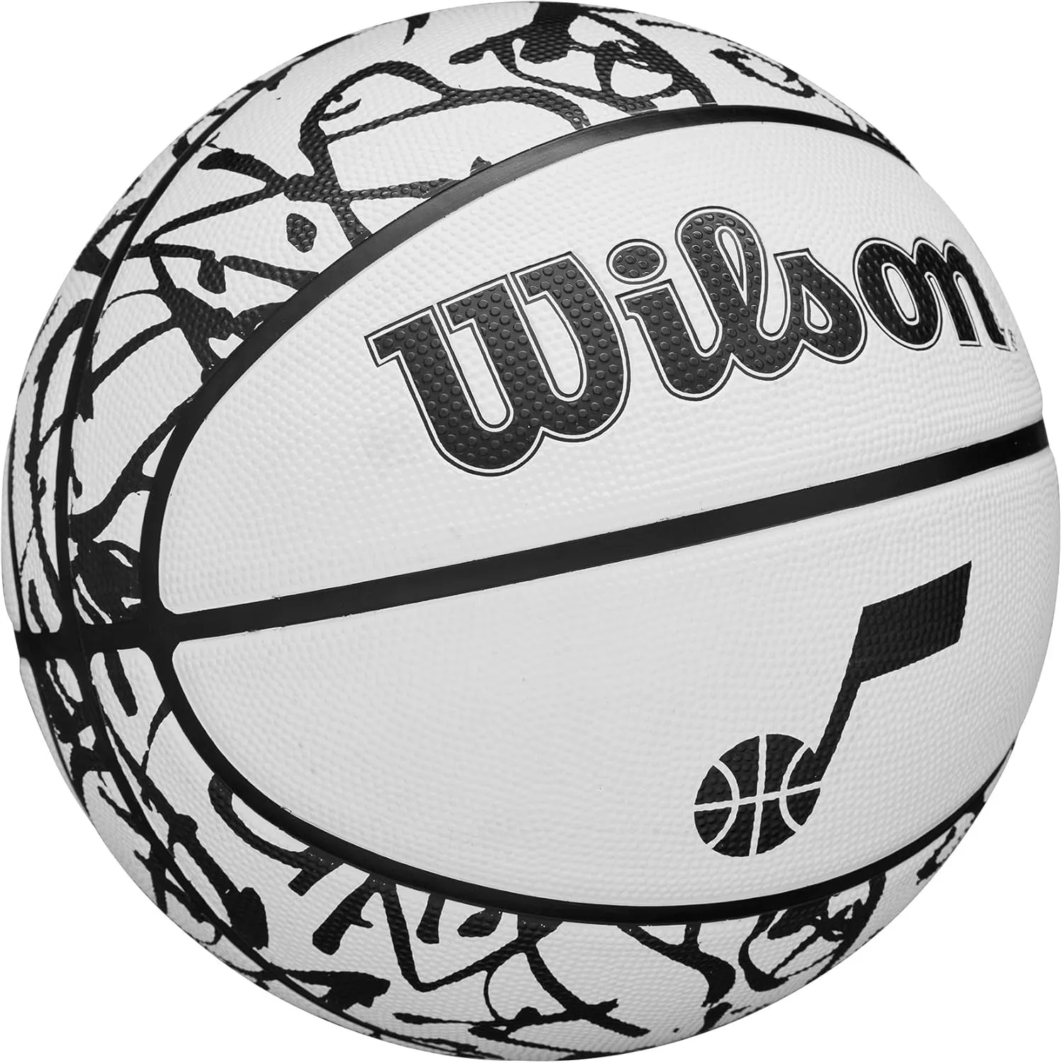 WILSON NBA Team Graffiti Basketballs - Size 7-29.5"