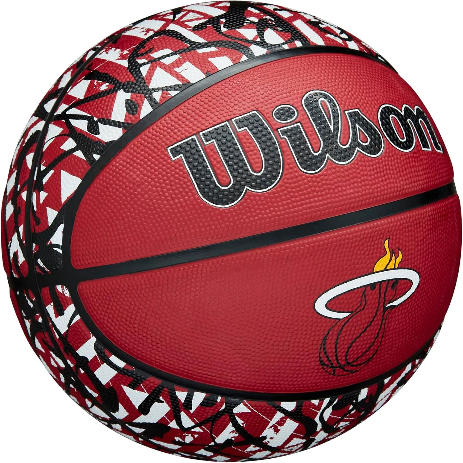 WILSON NBA Team Graffiti Basketballs - Size 7-29.5"