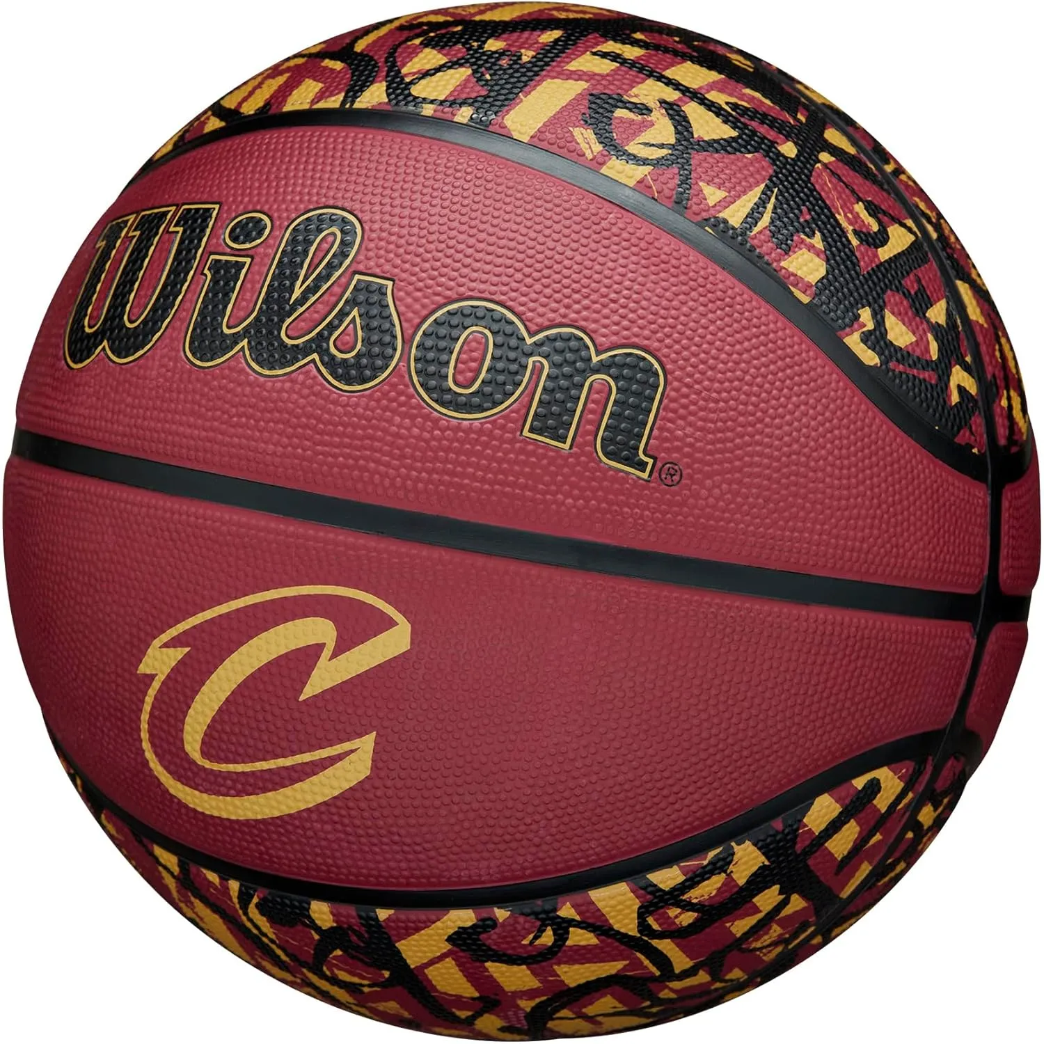 WILSON NBA Team Graffiti Basketballs - Size 7-29.5"