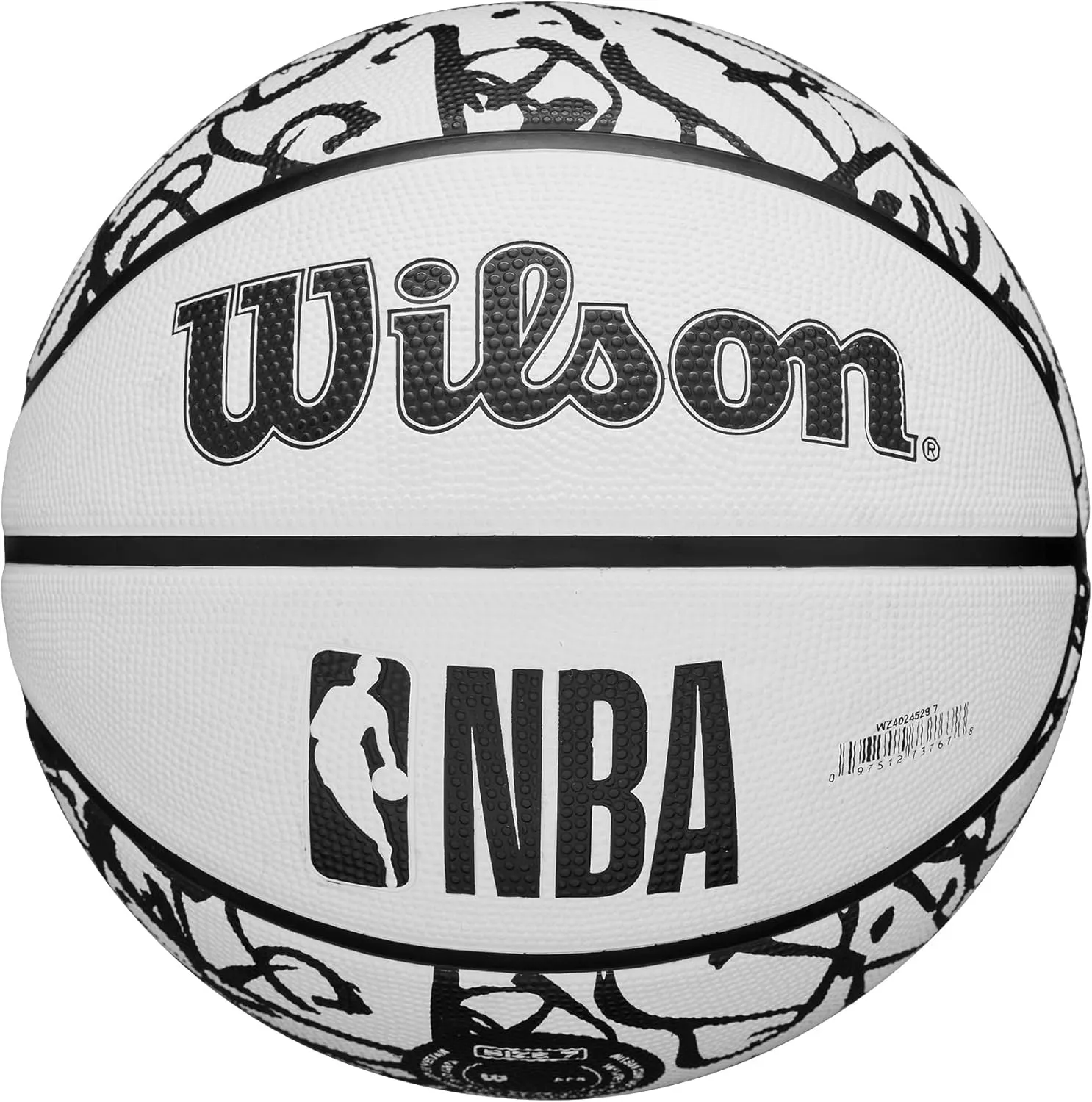 WILSON NBA Team Graffiti Basketballs - Size 7-29.5"