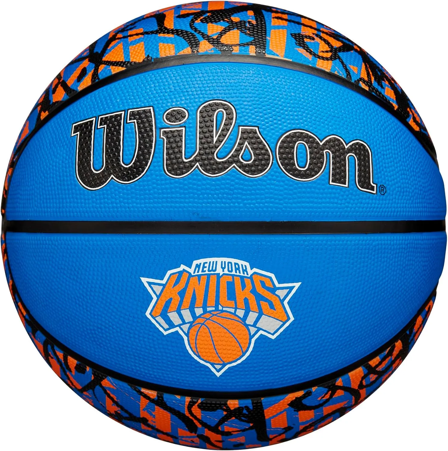 WILSON NBA Team Graffiti Basketballs - Size 7-29.5"