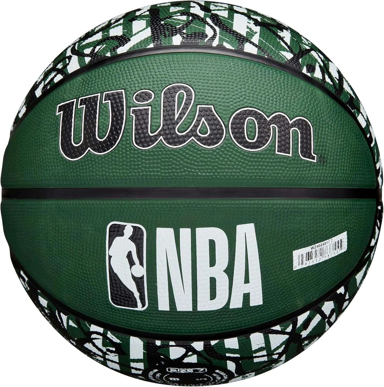 WILSON NBA Team Graffiti Basketballs - Size 7-29.5"
