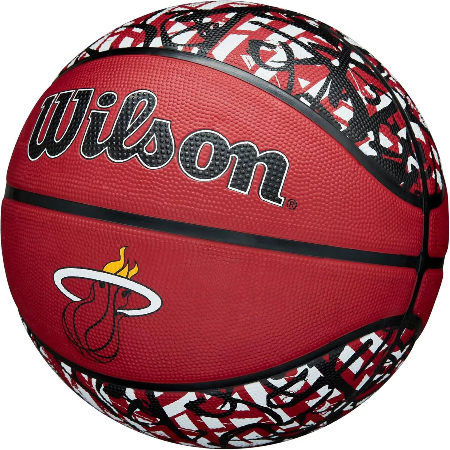 WILSON NBA Team Graffiti Basketballs - Size 7-29.5"