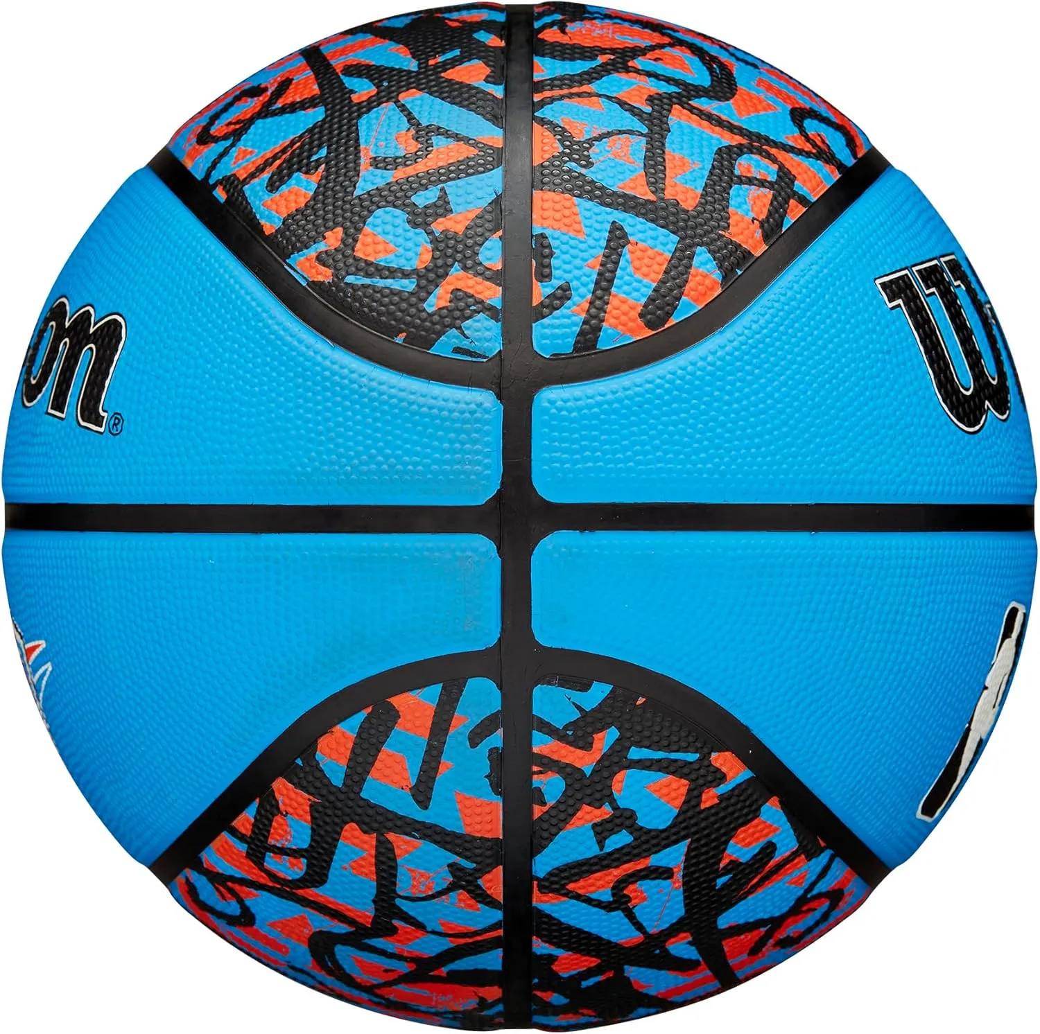 WILSON NBA Team Graffiti Basketballs - Size 7-29.5"