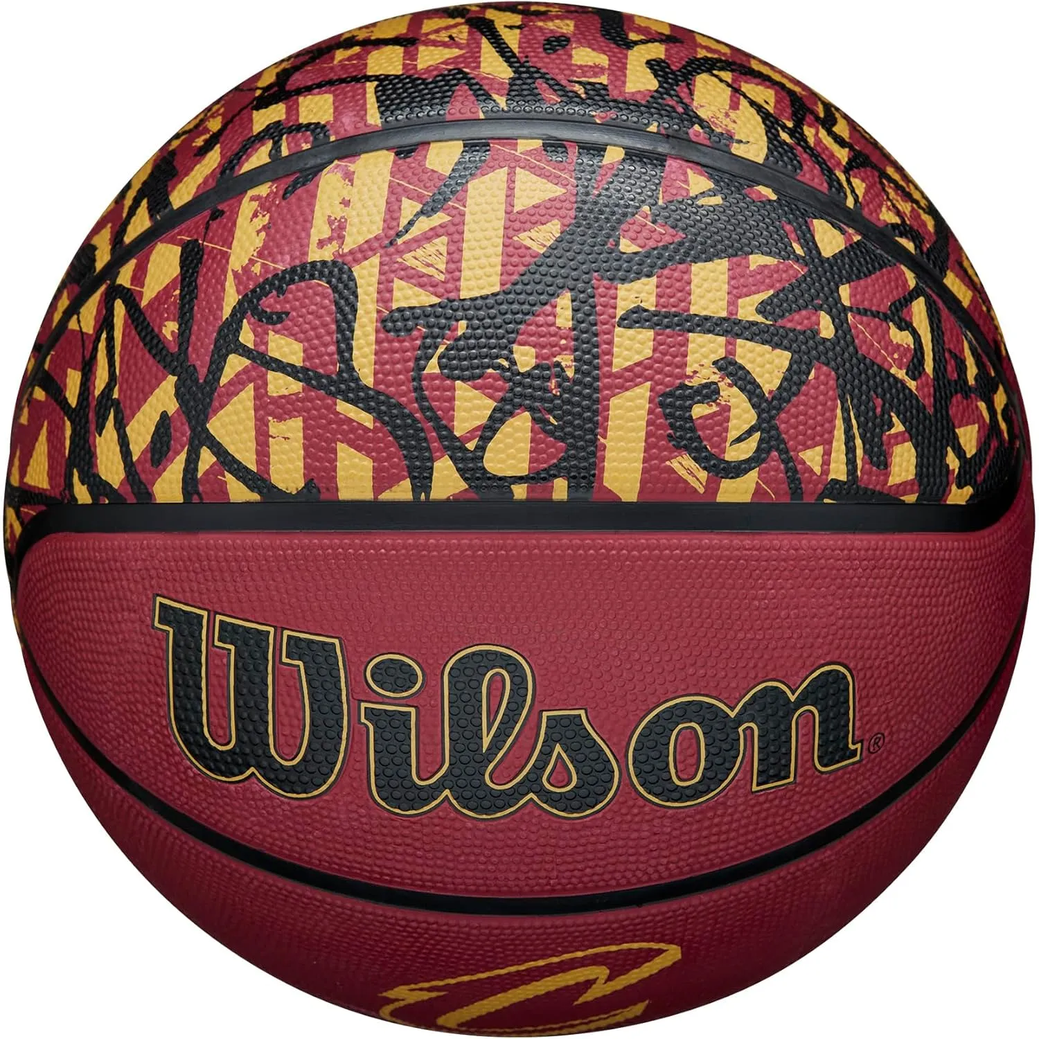WILSON NBA Team Graffiti Basketballs - Size 7-29.5"